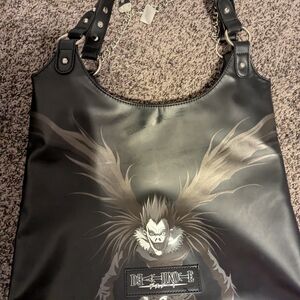 Hot Topic Black Anime Hobo Bag